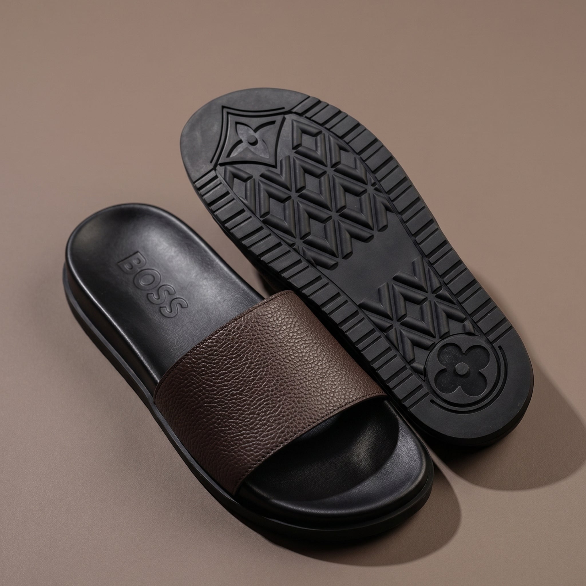 Sandal Boss Marron