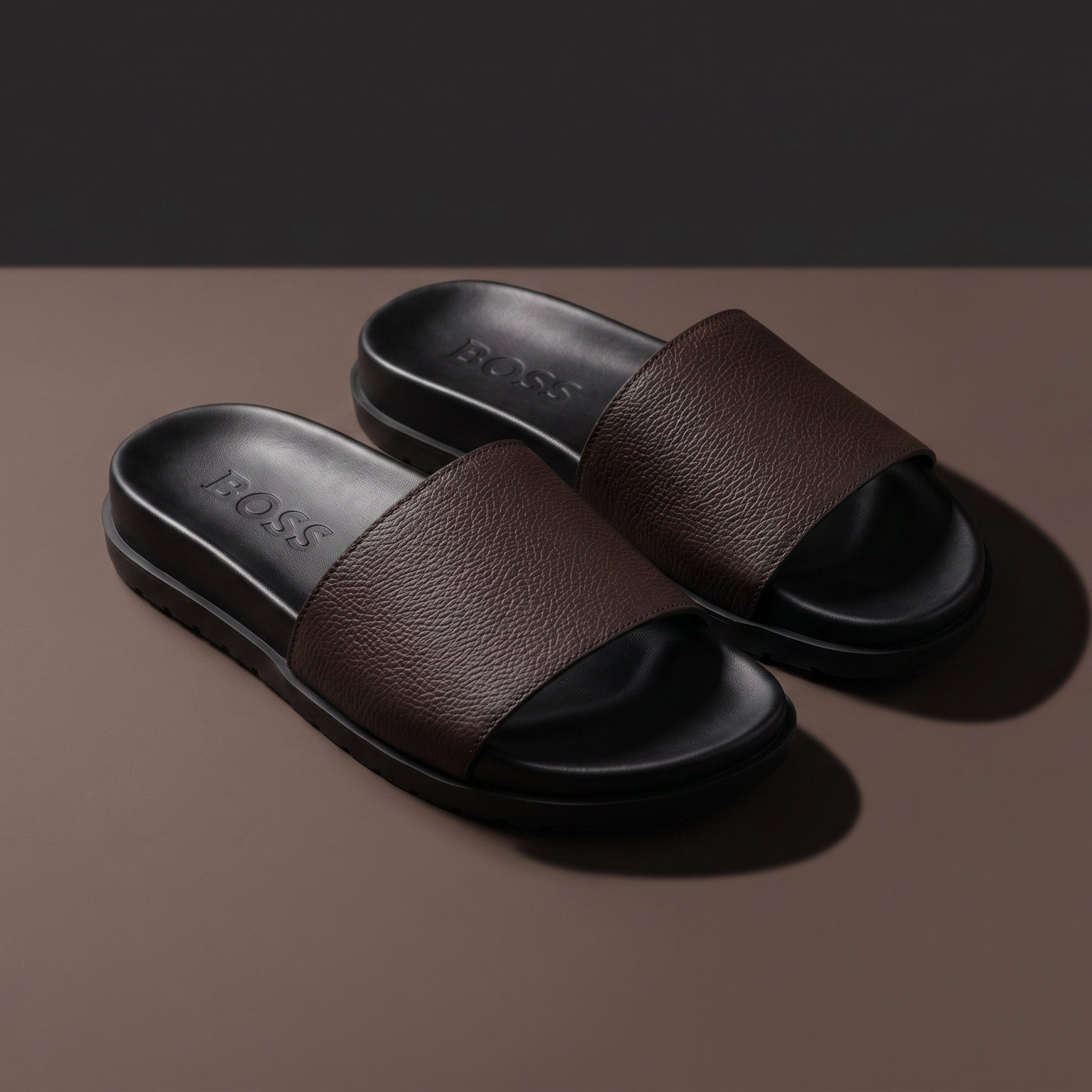 Sandal Boss Marron