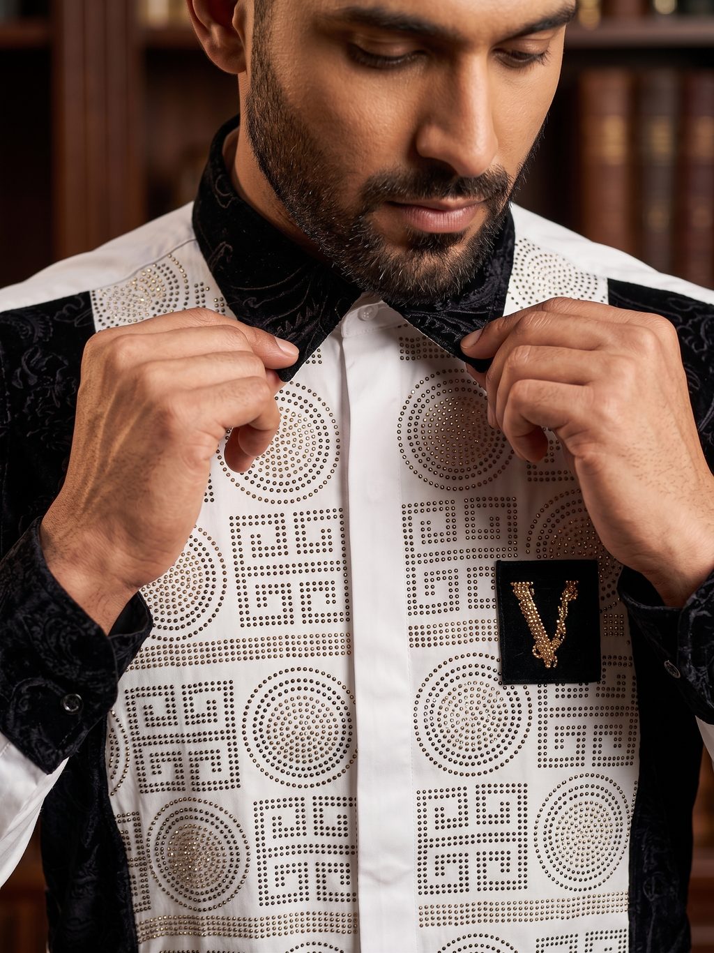Chemise Contrastée Édition Prestige