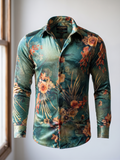 Chemise Botanique Émeraude
