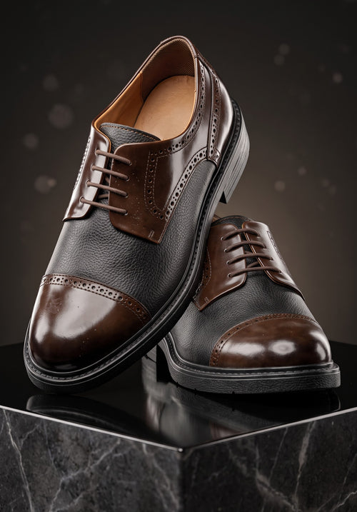 Chaussures Derby en Cuir
