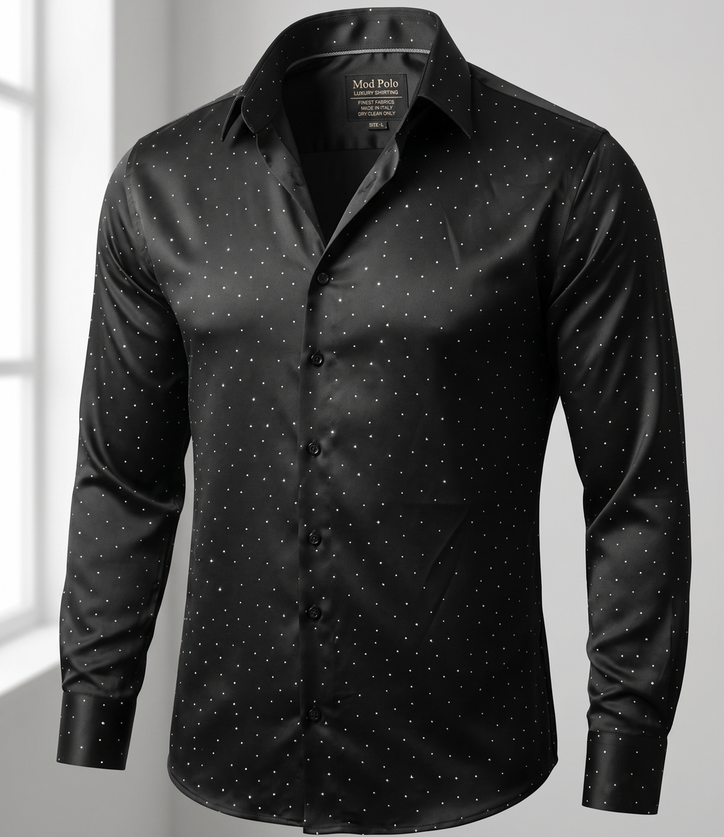 Chemise Signature "Nuit Étoilée"