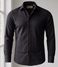 Chemise Noire en Floral