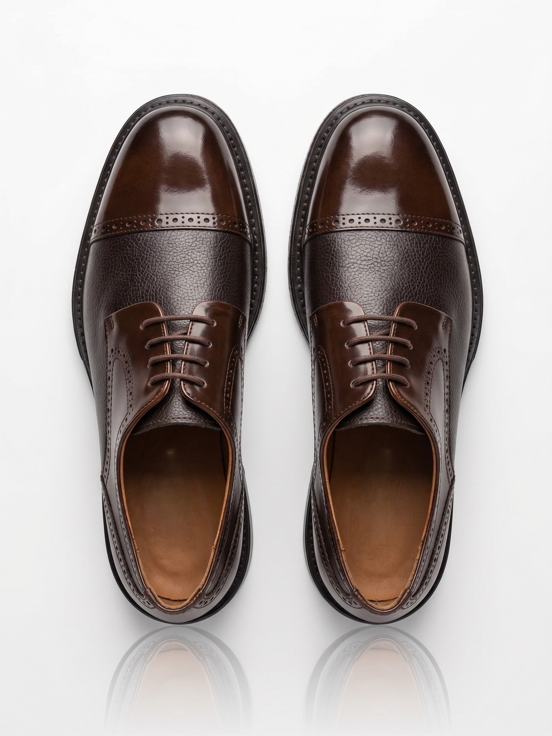 Chaussures Derby en Cuir