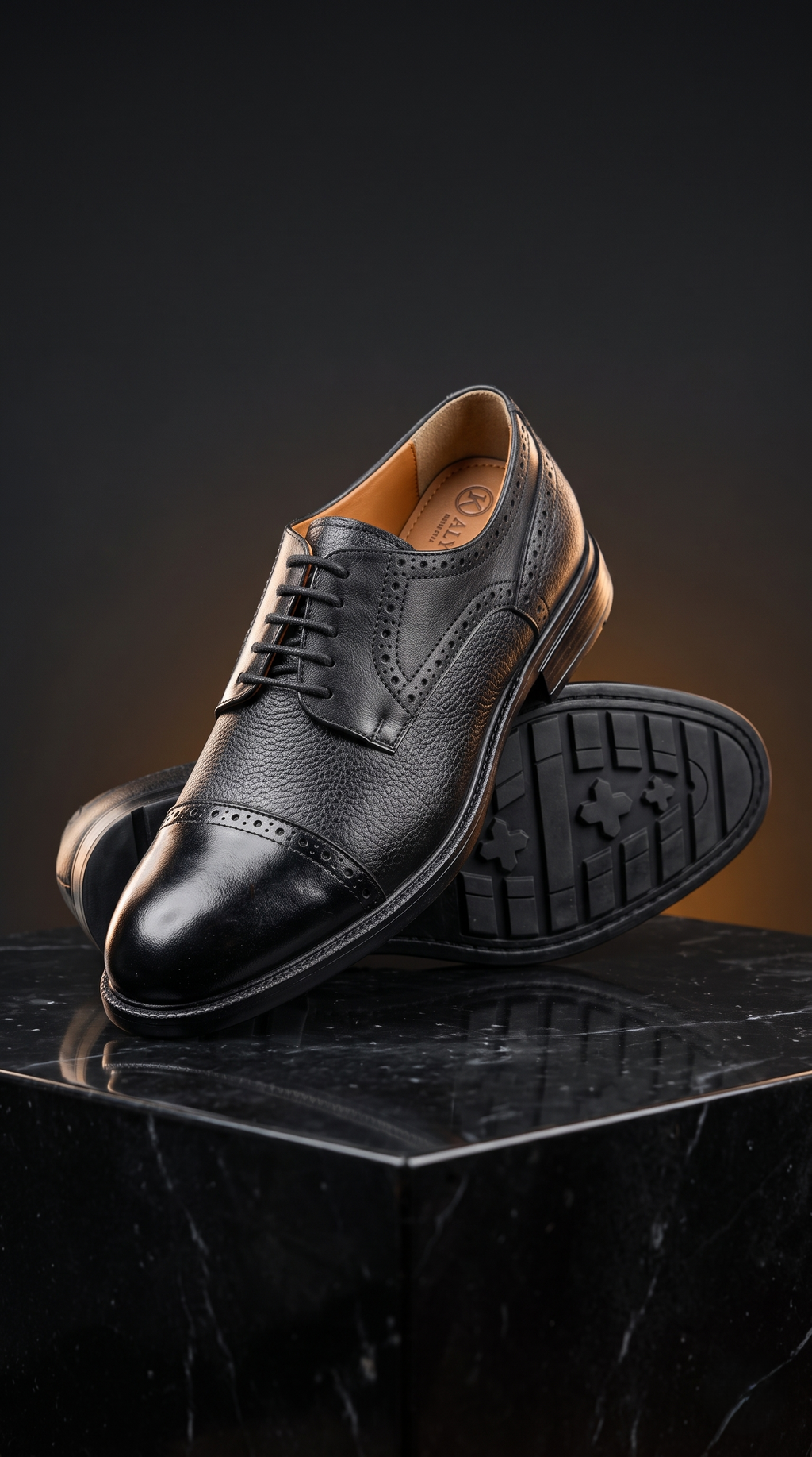 Chaussure Derby KALY Noir