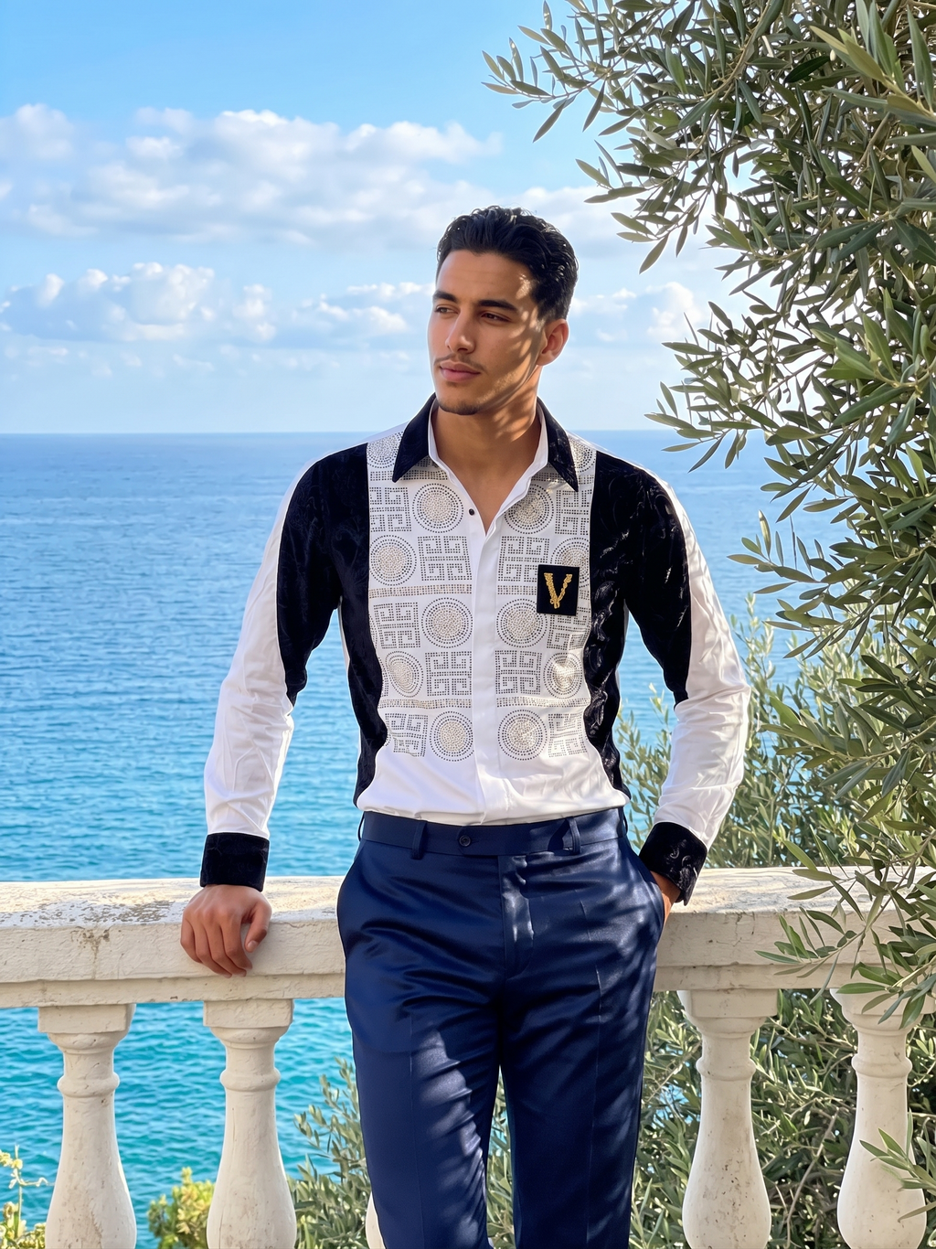 Chemise Contrastée Édition Prestige