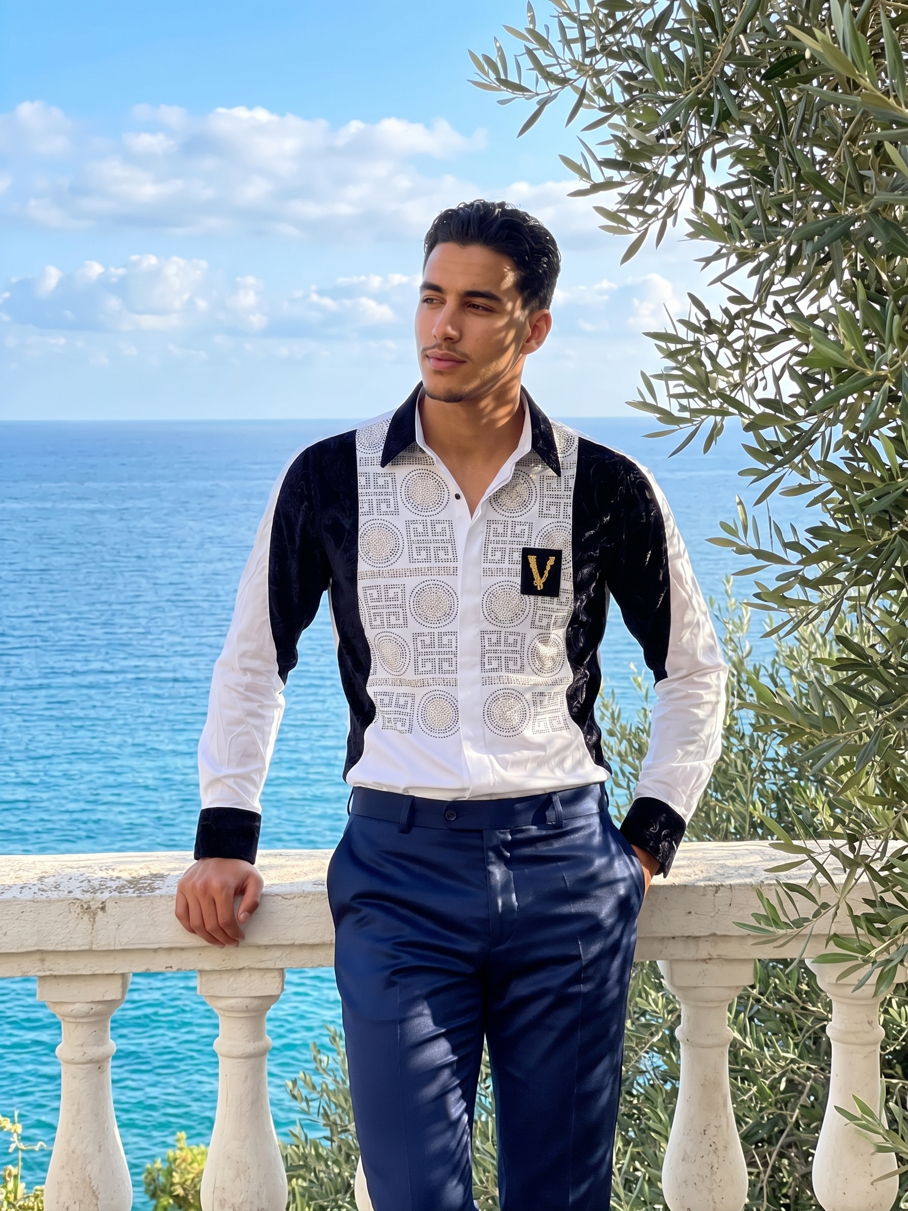 Chemise Contrastée Édition Prestige