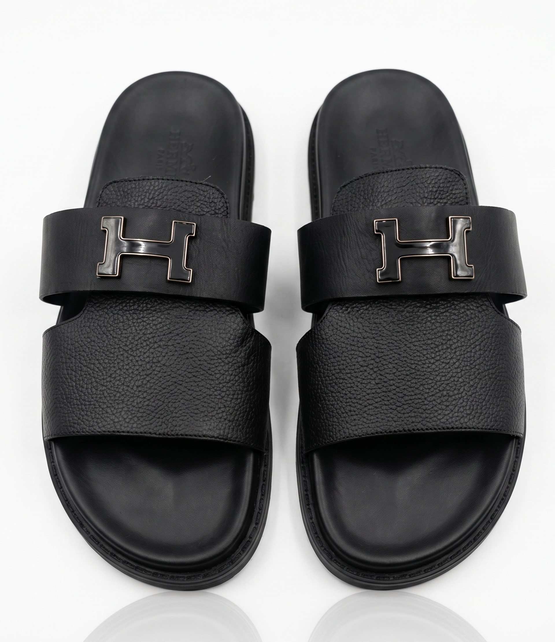 Sandales Premium Bicolores Noir & Noir