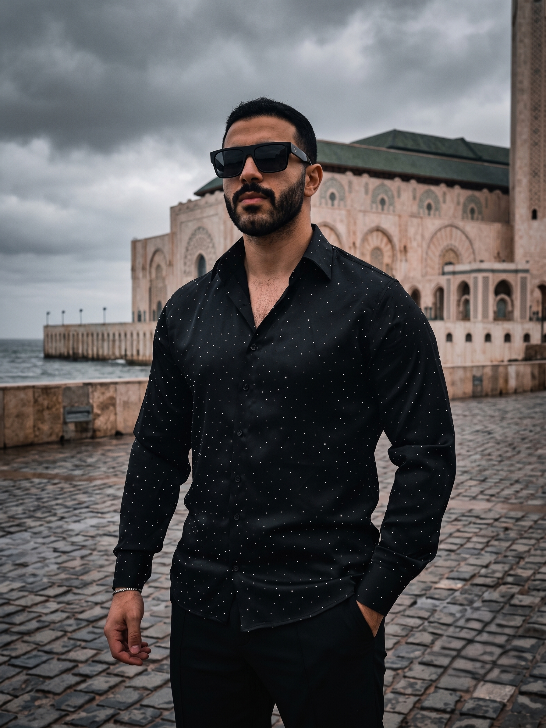 Chemise Signature "Nuit Étoilée"