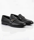 Mocassinen Cuir Grainé Noir