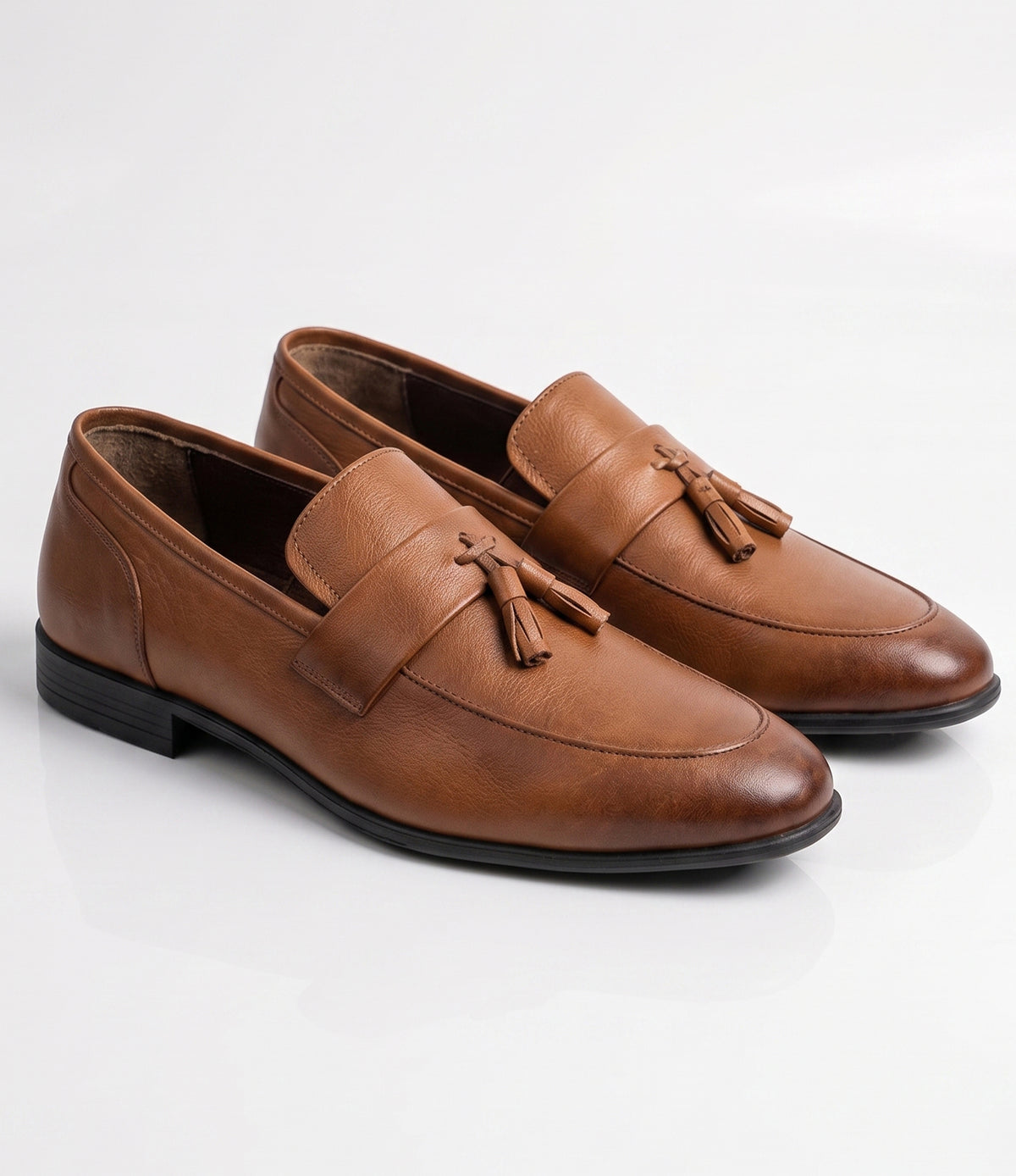 Mocassins à Pampilles en Cuir