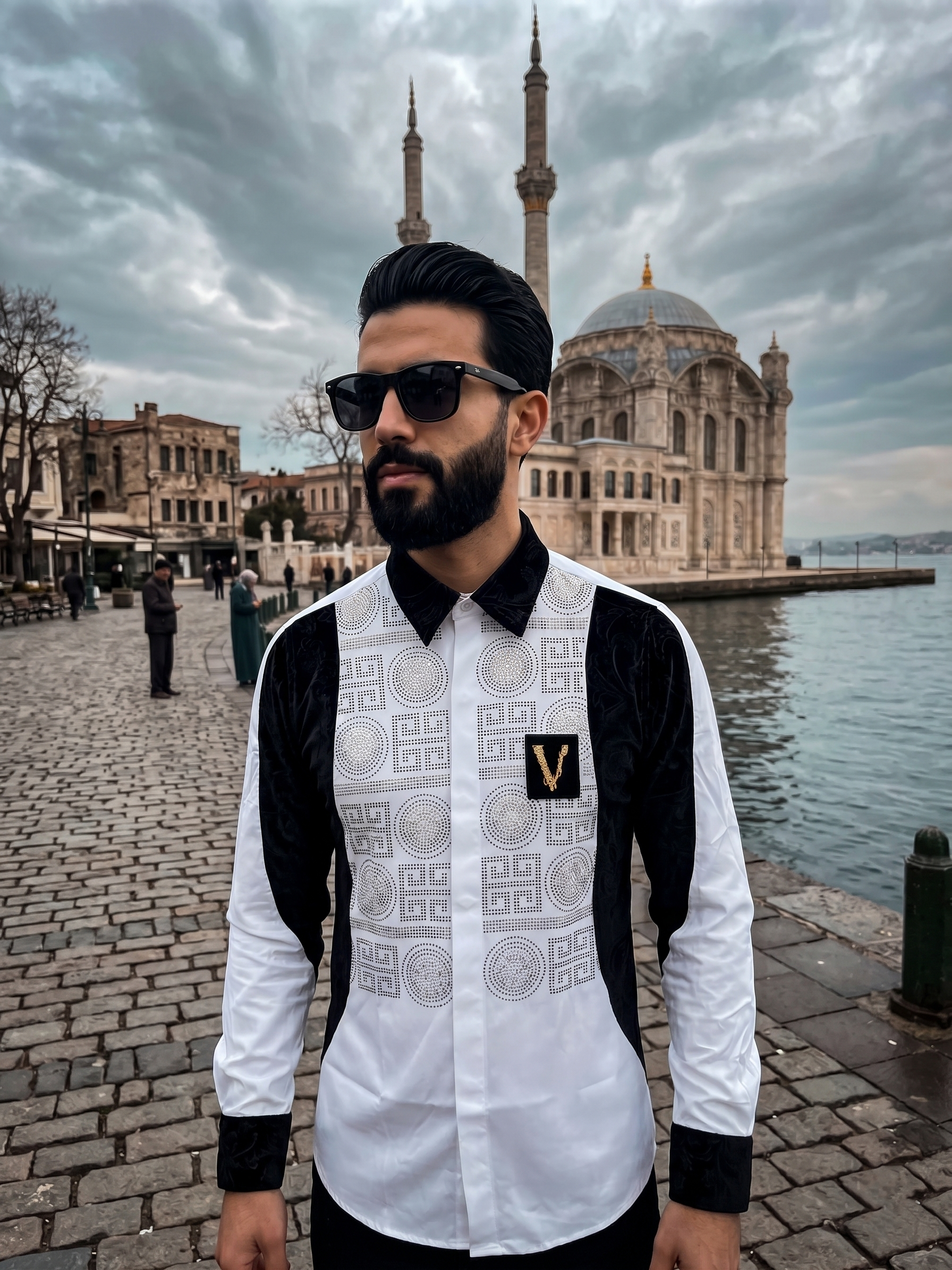 Chemise Contrastée Édition Prestige