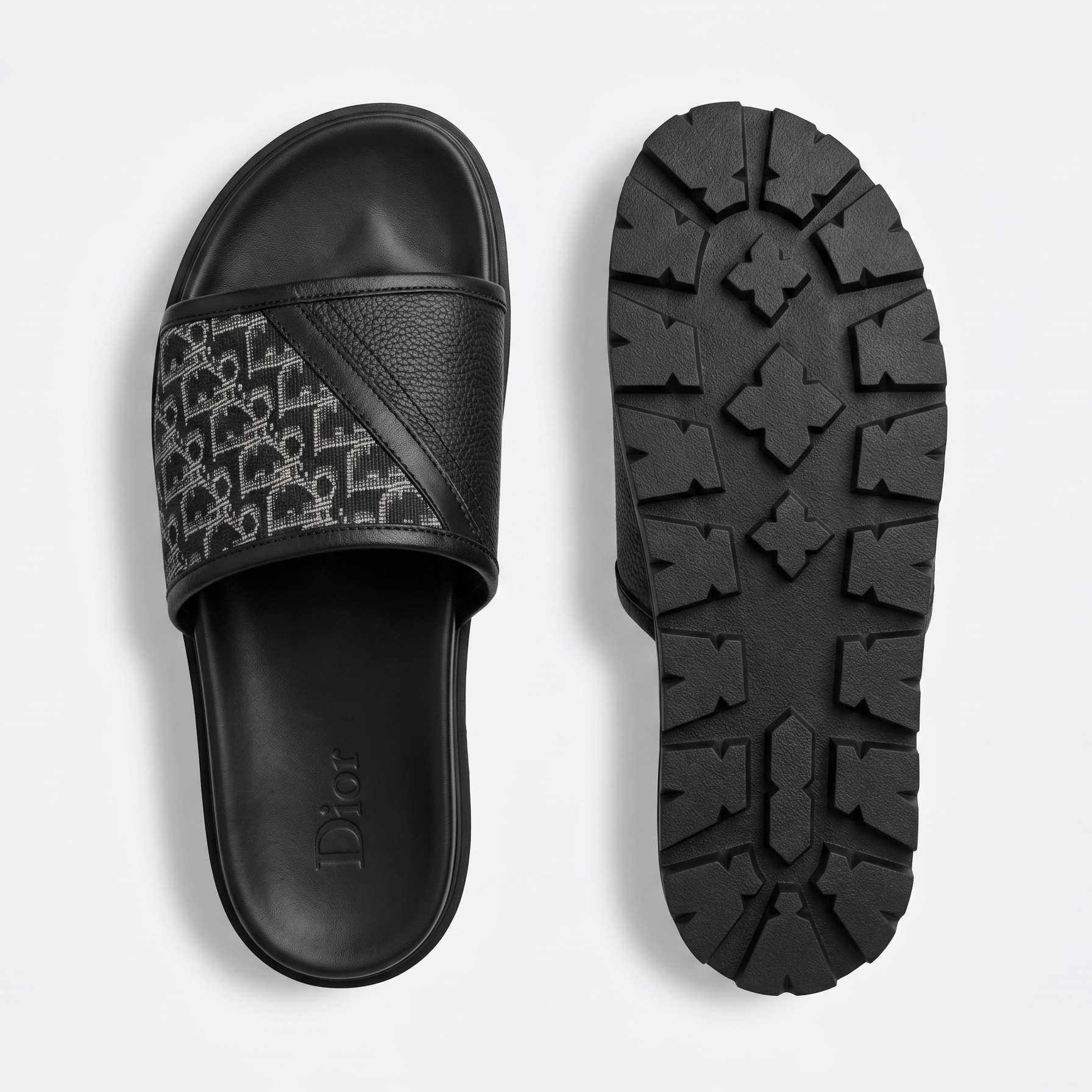 Sandal Urbaines en Cuir et Toile